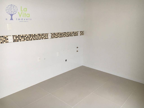 Casa, Sobrado Novo À Venda, Semi-mobiliado Com 3 Quartos, 1 Suite, 141m² Área Construída, Bairro Bela Vista, Gaspar Sc - Ca0266
