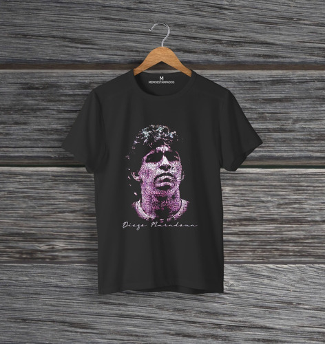 Imagen 2 de 2 de Remera: Diego Maradona 2 Memoestampados