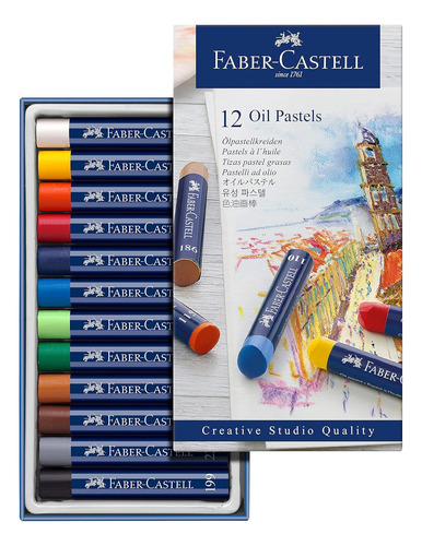 Creative Studio Oil Pastel Crayons ?? 12 Colores Vibr...