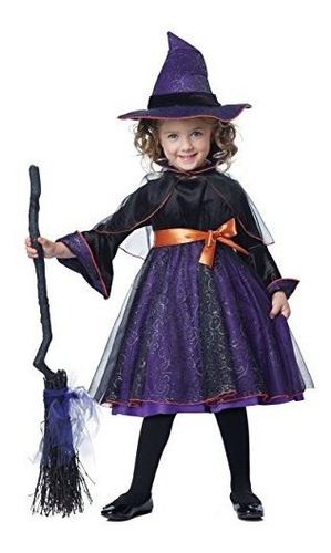 Disfraz Talla Large(4-6) Para Niña Bruja Hocus Pocus