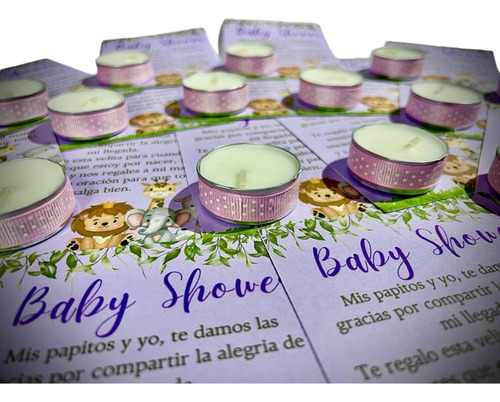 25 Velitas De Agradecimiento Para Baby Shower