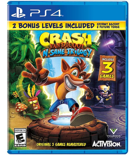 Crash Bandicoot N Sane Trilogy Ps4 Físico (Usado)
