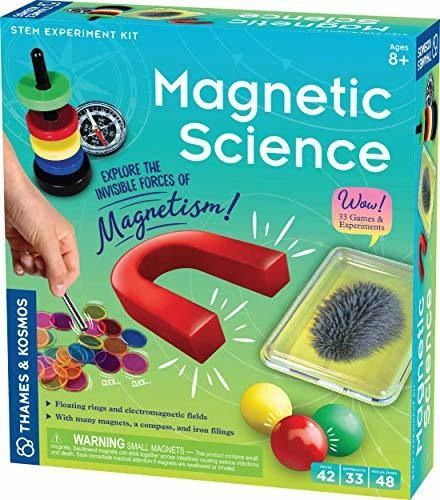 Kit De Experimentos Magnéticos Stem 33 En 1