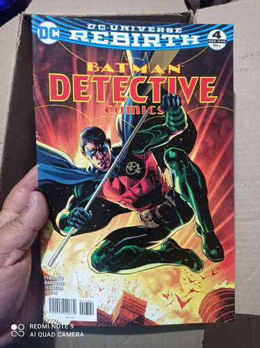 Cómic Dc Batman Detective Cómics No.4 Rebirth Televisa  3