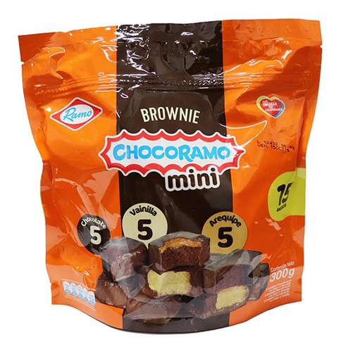 Imagen 1 de 2 de Brownie Chocoramo Mini - Empaque X 15 Und