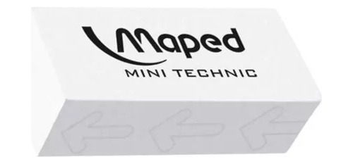Goma Maped Technic Blanca Pack X 10 Unidades