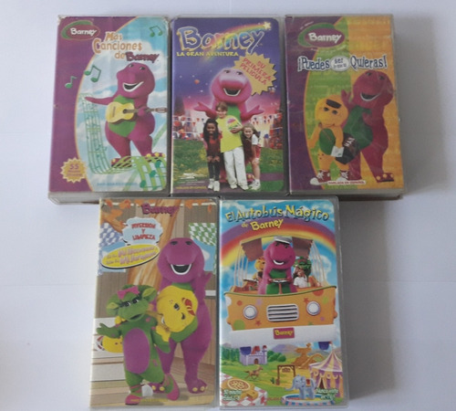 Pelicula Vhs Original Barney (valor Cada Uno)