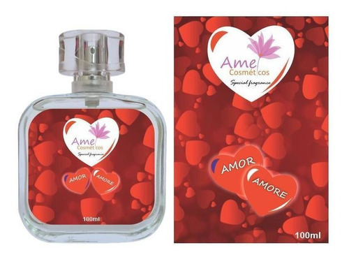 Perfume Amei Cosméticos Amor Amore 100ml