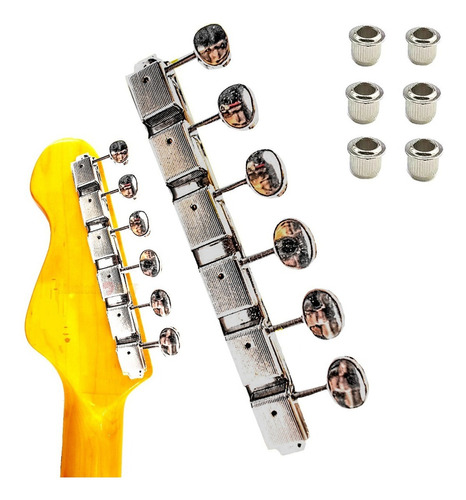 Tarraxa Guitarra 6 Em Linha Tipo Klusson J55s Spirit