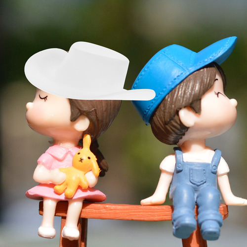 A. 40 Minisombreros De Vaquero Cowboy Toys En Miniatura