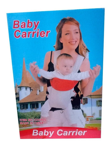 Imagen 2 de 3 de Bebes Baby Carrier Cargadera Canguro Gris En71=13209=2