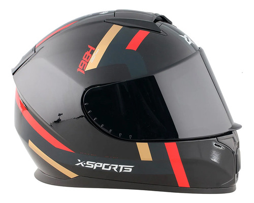 Casco Doble Visor X-sports M66 Sv Euro Certificado Dot Ntc