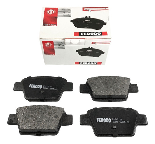 Pastillas Freno Ferodo Peugeot 307 Trasera 