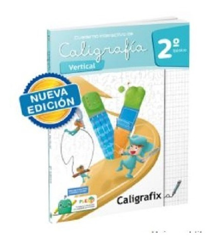 Caligrafix Cuaderno Caligrafia Vertical 2° Bas