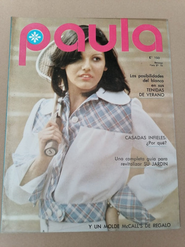 Revista Paula Nº151  Octubre 1973  Antigua