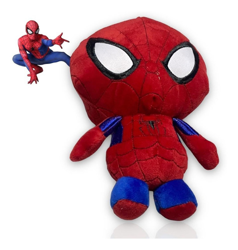 Peluche Spiderman Hombre Araña 22cm Excelente Regalo Calidad