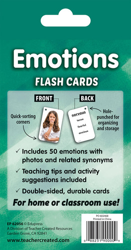 Tarjetas Didácticas Sobre Emociones Con Recursos Creados Por