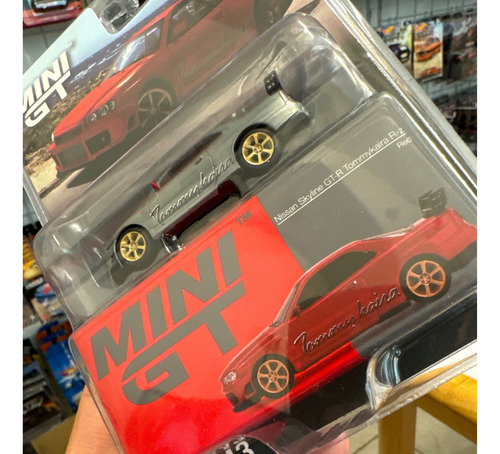 Mini Gt Chase Nissan Skyline Gt-r Tommykaira R-z # 543 Mijo Color Plateado