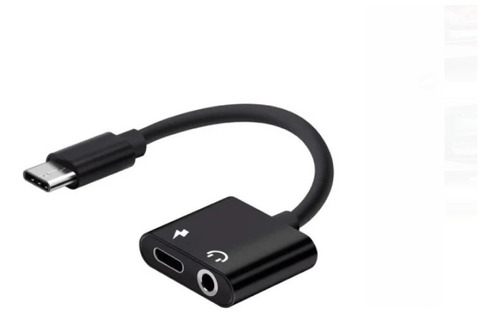 Adaptador Tipo C A Auxiliar 3.5mm + Tipo C