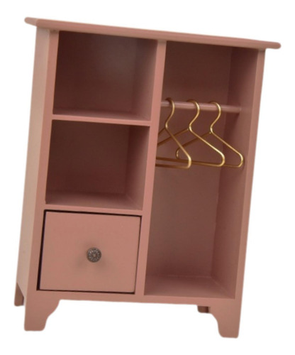 Organizador De Ropa 1:12, Mini Estante Para Ropa, Accesorios