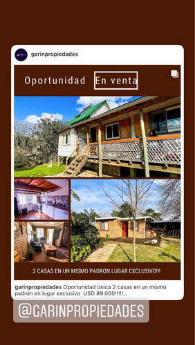 Imagen 1 de 14 de Oportunidad 2 Casas En Un Mismo Padrón Laso Sur Lugar Único