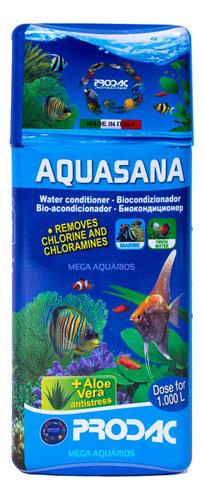 Condicionador Aquario Biológico Ciclagem Rapida Aquasana 250