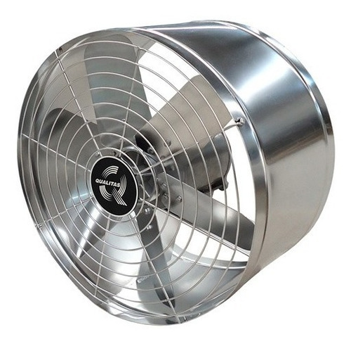 Exaustor Axial Eq500 T4 Em Aço Inox Motor Com Proteção Ip 54
