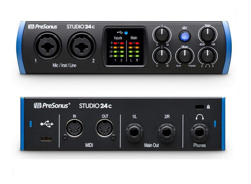 Interfaz De Audio Presonus Studio24c