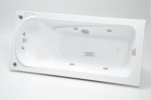 Imagen 3 de 10 de Bañera Hidromasaje Jacuzzi 170 X 70 Acrílico 6 Jets