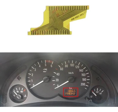 Kit 4x Cabo Flat Reparo Display Gm Corsa Celta Prisma