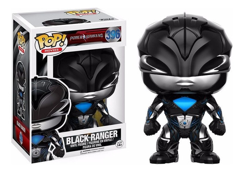 Figura Funko Pop Black Ranger 396 Power Rangers