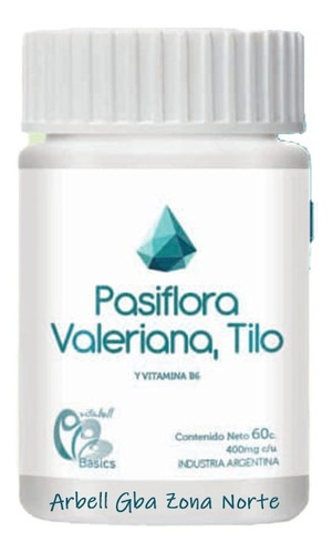 Sedante Pasiflora Valeriana Tilo Pastillas Para Dormir