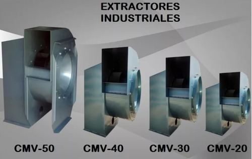Extractor De Aire Industrial Motor 2 Hp