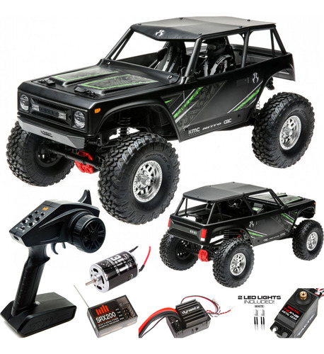 Auto Rc Axial Wraith Crawler 1/10 4wd Eléctrico. No Traxxas