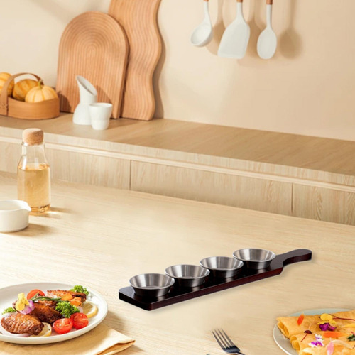 Juego De Platos Compatible Con Salsa Plata Con 4 Rejillas.