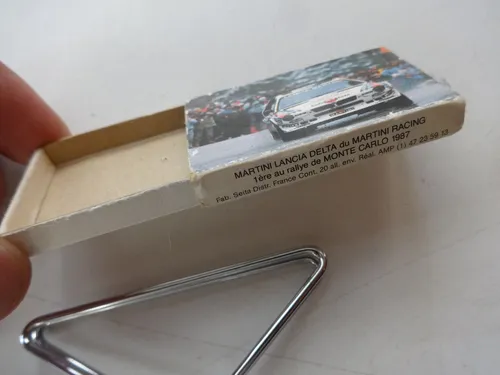 Publicidad Lancia Delta S4 1987 Martini Racing Rallye Lote (Usado)