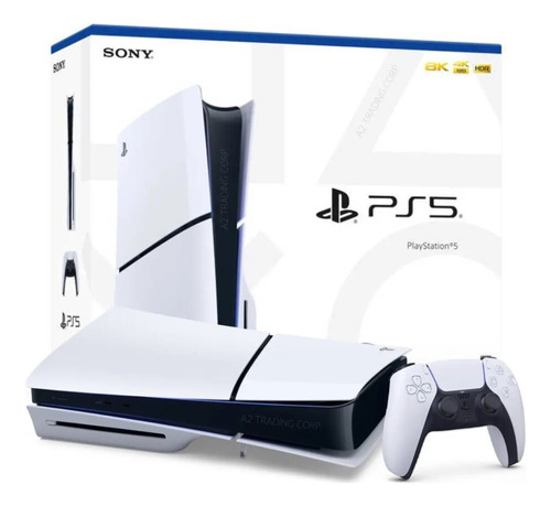 Playstation 5 Sony Ps5 Slim Con Lectora 1tb + 1 Joystick