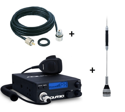 Kit Rádio Rp-40 + M-802k + Antenas B-2050