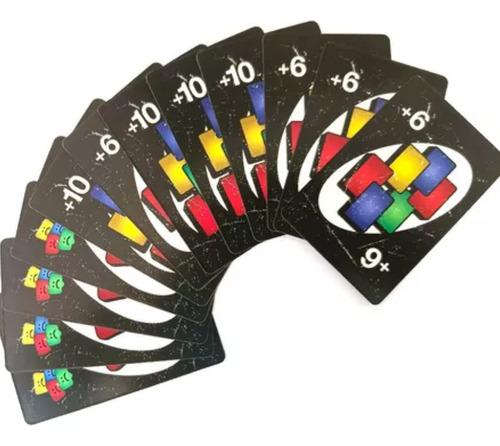 Juego De Cartas Uno No Mercy Edición Deluxe +10 2024