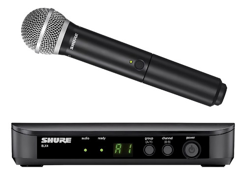 Micrófono Inalambrico De Mano Uhf Shure Blx24/pg58-m15
