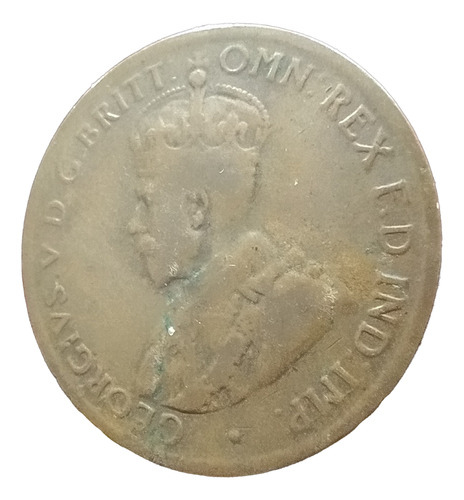 Antigua Moneda Half Penny Australia 1922 Km# 22