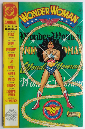 Wonder Woman Anual 2 Dc Comics 1989 George Perez