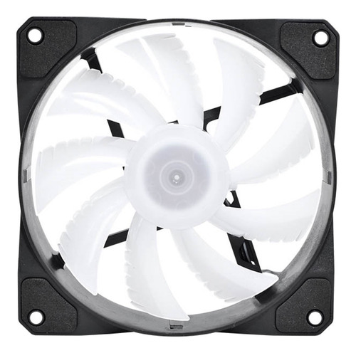 Kit 2 Cooler Fan Led Rgb 120mm Conector Molex 4 Pines Nisuta