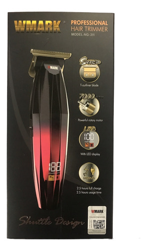 Maquina Profissional Acabamento Wmark Ng 311 Red