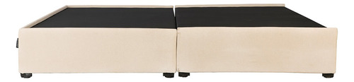 Base Cama King Size Dicasa Base Beige Colt