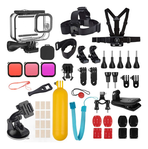 Kuptone Paquete De Accesorios 52 En 1 Para Gopro Hero 11/gop