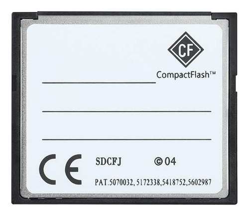 Compactflash Card Tarjeta Memoria Industrial Slc Nand