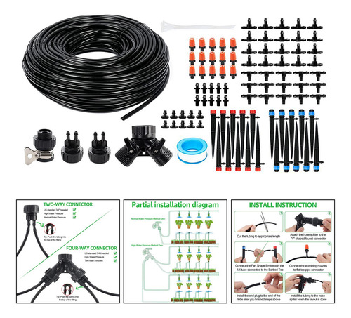 Kit De Riego Por Goteo, De Riego De Jardín, Kit De