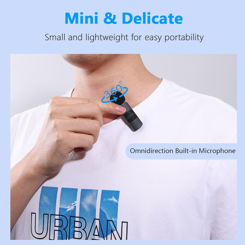 Sistema De Micrófono Inalámbrico Boya By-v20, Mini Micrófon