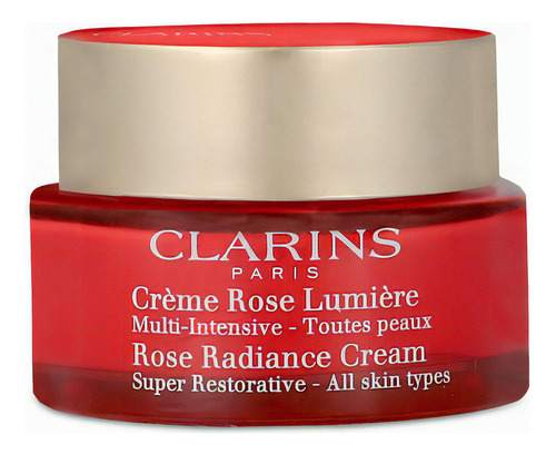 Crema Antienvejecimiento Rose Radiance Clarins Tipo de piel Todo tipo de piel